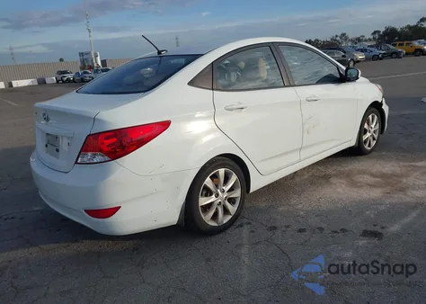 2012 Hyundai Accent Gls z USA, uszkodzony, nr VIN KMHCU4AE3CU121844